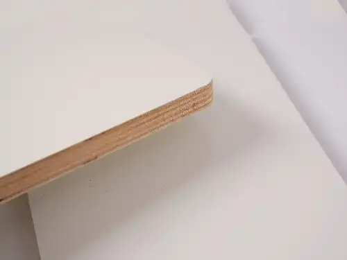 Can melamine plywood be painted or refinished?