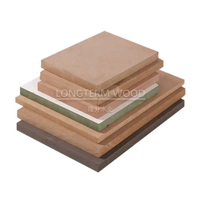 Wite coated MDF